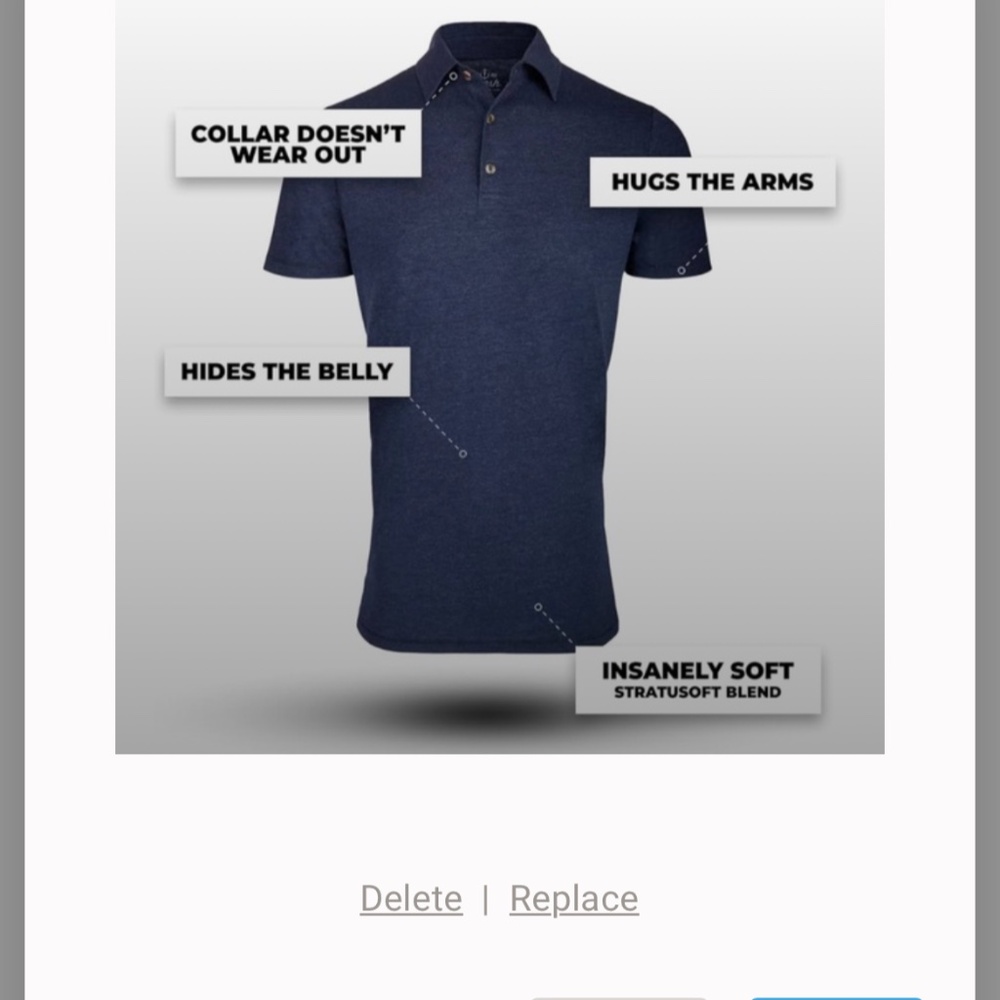 Fresh Clean Threads/Tees Black Men’s Polo Shirt Various Sizes - Picture 8 of 11